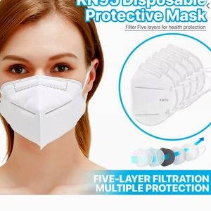 KN95 5-Layers Face Mask 50pack in Bulk Packaging